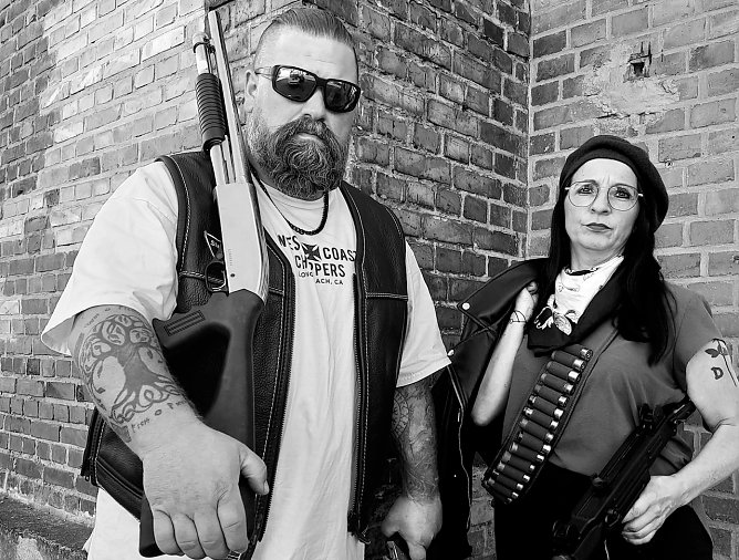 "Waffen. Geld und Freiheit" am Freitag in Hochstedt (Foto: E.Grun)