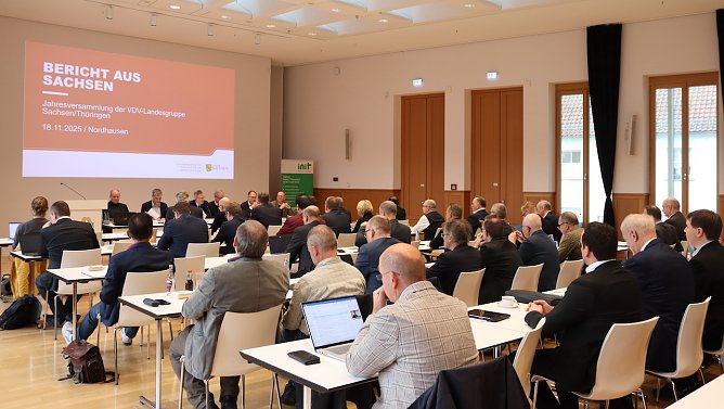 VDV-Tagung in Nordhausen (Foto: Stadtverwaltung Nordhausen) VDV-Tagung in Nordhausen (Foto: Stadtverwaltung Nordhausen)