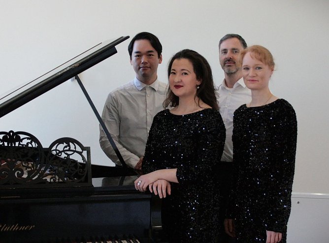 Das Euphonia Quartett (Foto: Jens Bauer) Das Euphonia Quartett (Foto: Jens Bauer)