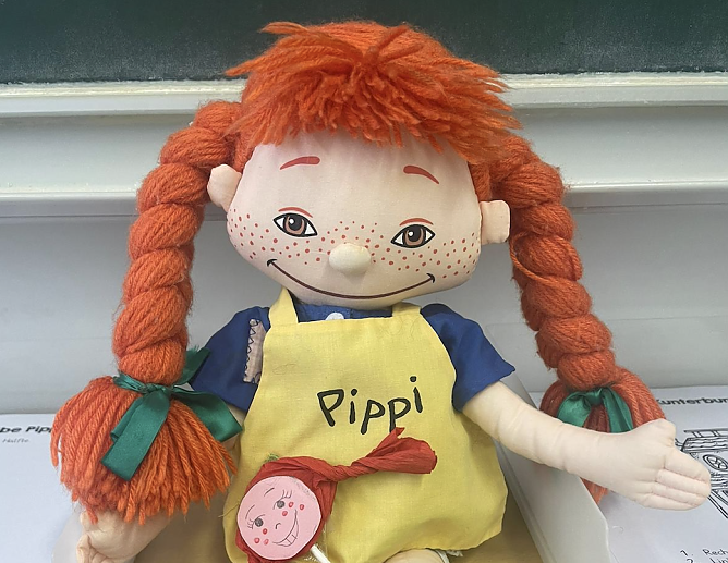 Auch Pippi stand mit auf der Leseliste (Foto: Grundschule Niedersalza)
