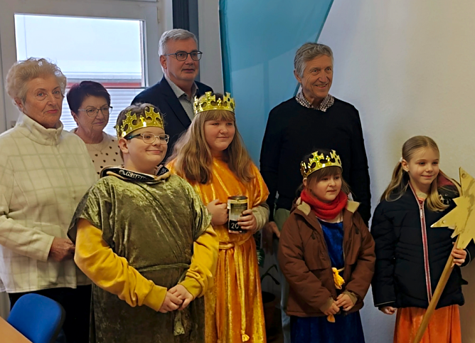 Sternsinger zu Gast bei der Nordh&auml;user CDU (Foto: CDU)