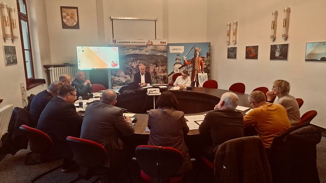 Die erste Sitzung des Nordhäuser Kreisausschusses im neuen Jahr (Foto: agl) Die erste Sitzung des Nordhäuser Kreisausschusses im neuen Jahr (Foto: agl)