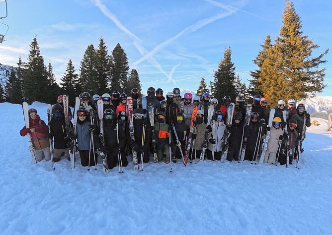 Skilager des Humboldt-Gymnasiums. (Foto: Christoph Keil)