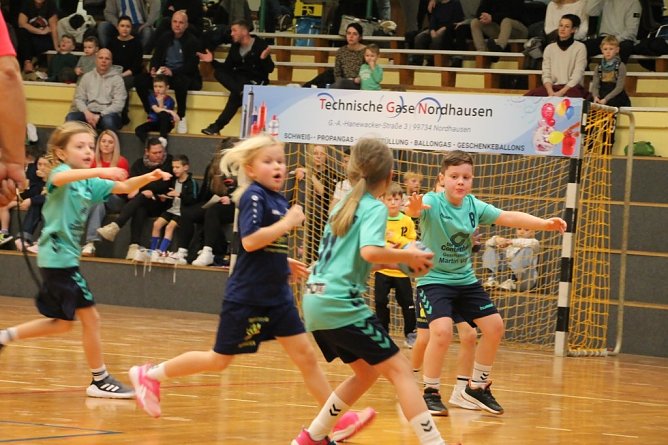 Handball-Nachwuchs am Wochenende (Foto: Frank Ollech) Handball-Nachwuchs am Wochenende (Foto: Frank Ollech)