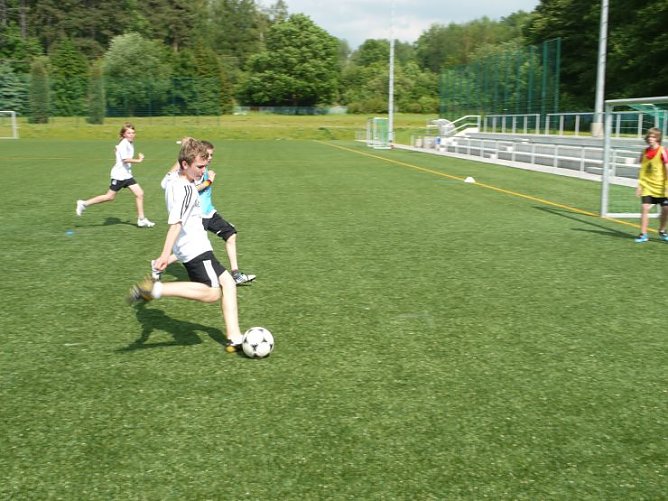 Die Nachwuchstalente des Landkreises in Aktion (Foto: Angelo Glashagel)