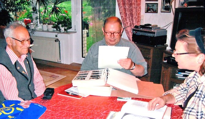 Otto Pabst war &uuml;ber 30 Jahre der Ortschronist Hainrodes (Foto: HMV Hainrode)