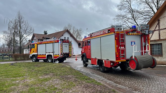 Fahrzeuge des Katastrophenschutzes hier im Einsatz mit der Feuerwehr beim letzten Hochwasser.  (Foto: Archivbild: Silvio Dietzel)