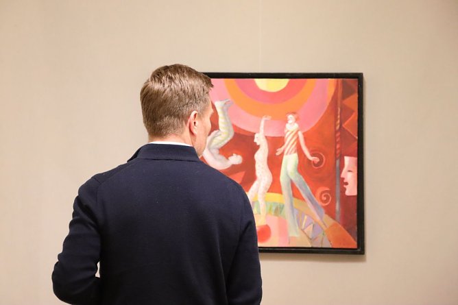 Vernissage der Clown-Ausstellung im Kunsthaus Meyenburg (Foto: Stadt Nordhausen)