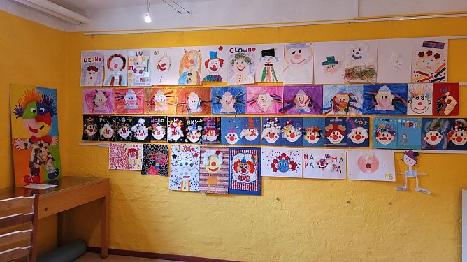 Noch mehr Clowns im Kunsthaus. (Foto: Pressestelle Stadt Nordhausen) Noch mehr Clowns im Kunsthaus. (Foto: Pressestelle Stadt Nordhausen)