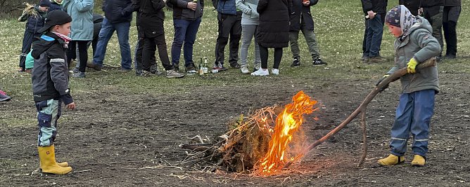 Es brennt ... (Foto: vgf)