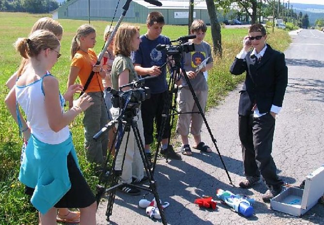 Junge Filmemacher (Foto: OKN)