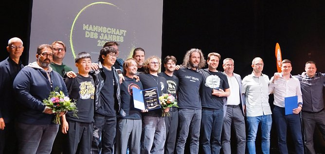 Die Baskettballer des Seamrog BC der SG Leimbach wurden zur Mannschaft des Jahres gew&auml;hlt. (Foto: ssc)