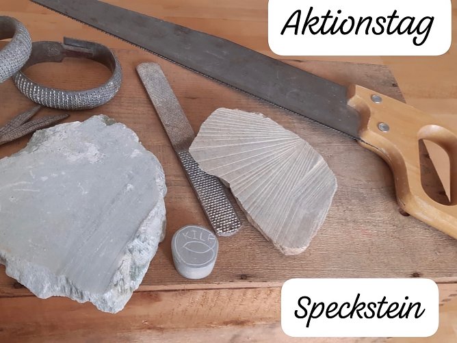 Beim KILA wird am Freitag ab 15 Uhr mit Speckstein gearbeitet (Foto: Frank Tuschy)