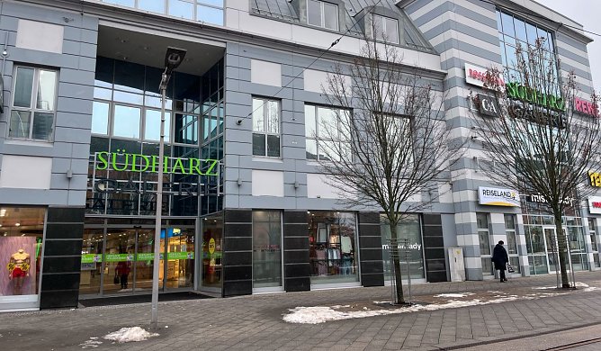 In der S&uuml;dharz-Galerie gab es zu Jahresbeginn mehrere gewaltt&auml;tige Vorf&auml;lle.  (Foto: ssc)