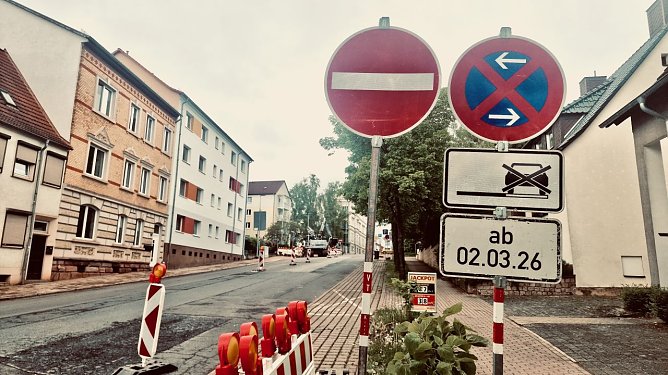Die Baustelle am Taschenberg liegt in ihren letzten Z&uuml;gen (Foto: agl)
