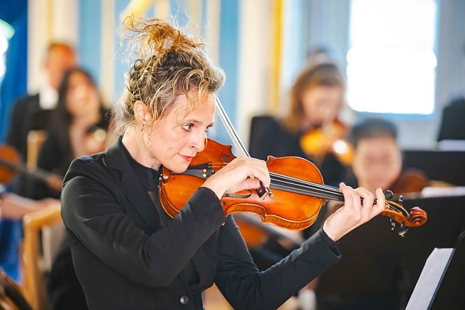 Das Konzert im Blauen Saal wird am kommenden Sonntag, den 31. Mai, noch einmal wiederholt (Foto: Marco Kneise)