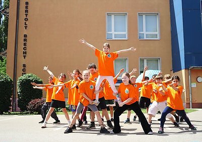 Tanzprojekt an der Grundschule Bertold Brecht (Foto: Katja Vopel)