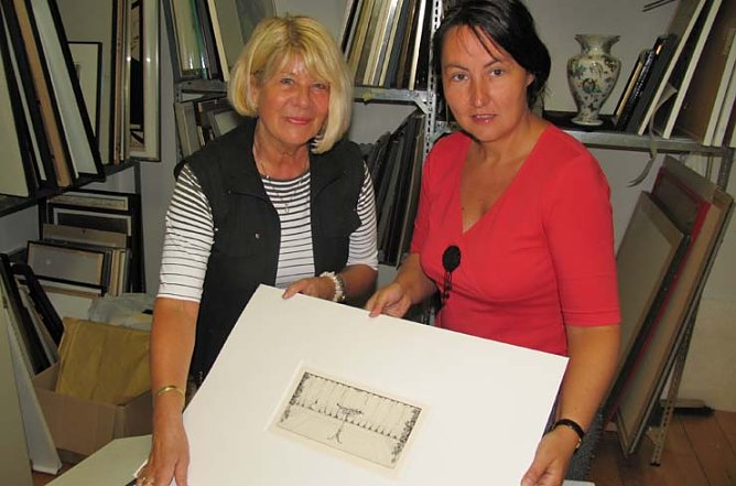 Vorbereitungen (Foto: I. Bergmann)