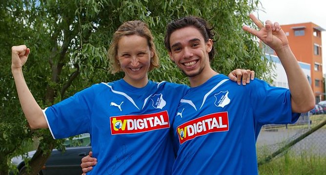 Hilfe aus der Bundesliga (Foto: I. Kühn) Hilfe aus der Bundesliga (Foto: I. Kühn)