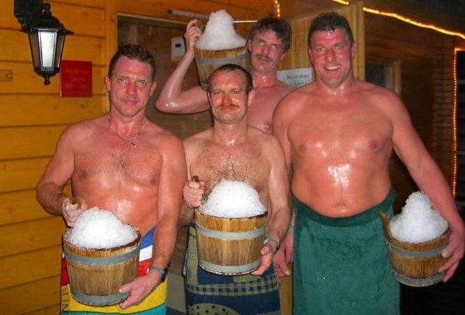 Schwitzen (Foto: Badehaus)