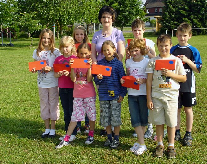 Beste Sportler (Foto: Grundschule Wipperdorf)