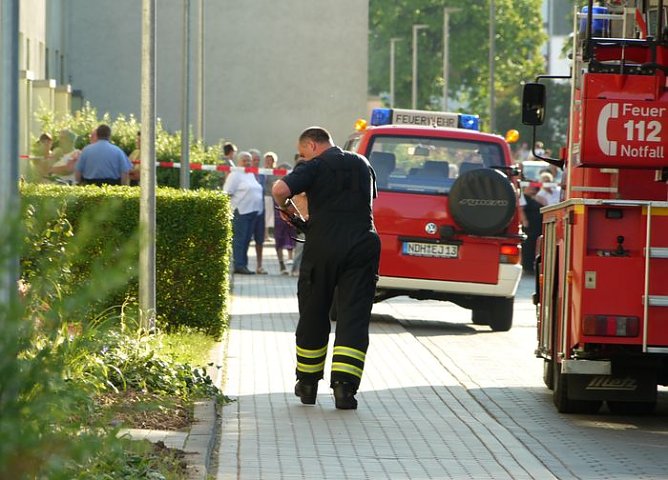 Wohnungsbrand (Foto: nnz)