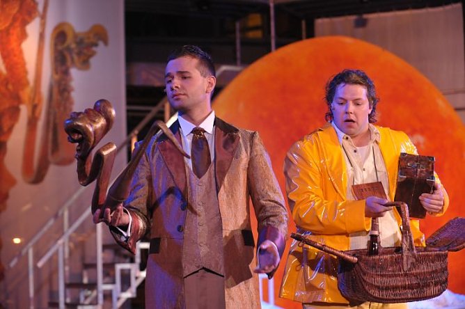 Tamino und Papageno (Foto: Roland Obst) Tamino und Papageno (Foto: Roland Obst)