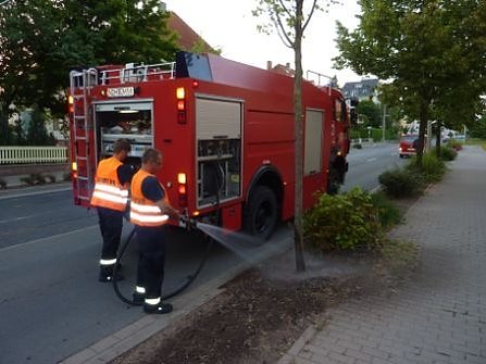 Wasserspender (Foto: Berufsfeuerwehr) Wasserspender (Foto: Berufsfeuerwehr)