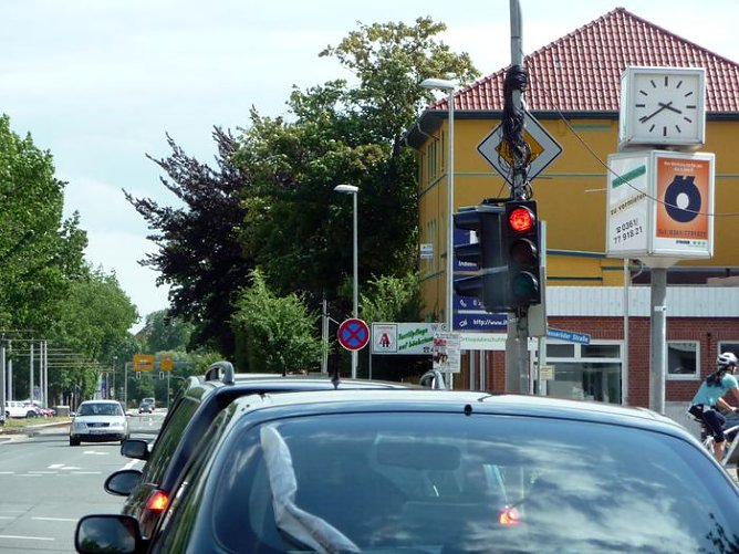 Ampel-Provisorium (Foto: nnz)