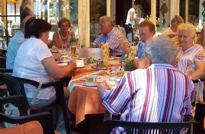 Gemütlicher Nachmittag (Foto: privat) Gemütlicher Nachmittag (Foto: privat)