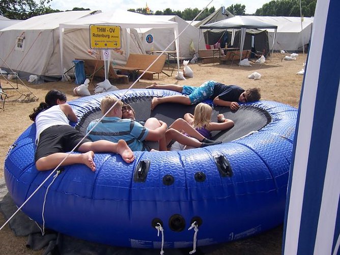 Abenteuer THW (Foto: privat) Abenteuer THW (Foto: privat)