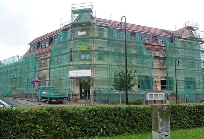 Sanierung geht weiter (Foto: E. Kagelmacher)