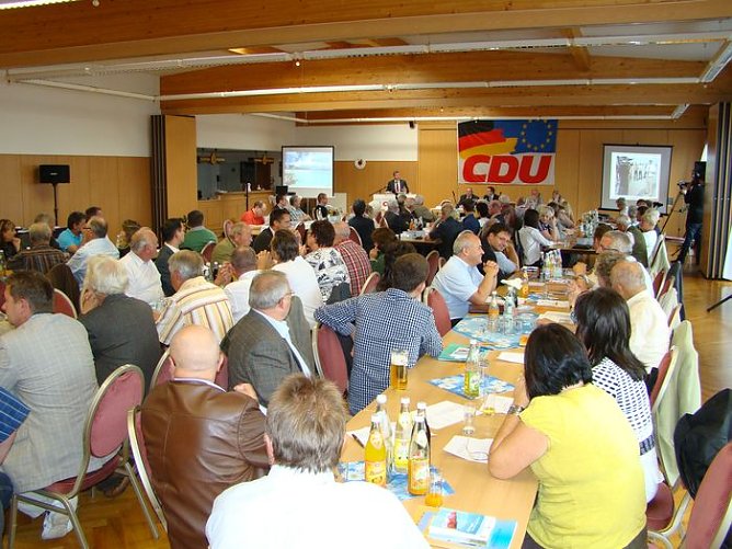Wahlparteitag der CDU (Foto: J. Seifert) Wahlparteitag der CDU (Foto: J. Seifert)