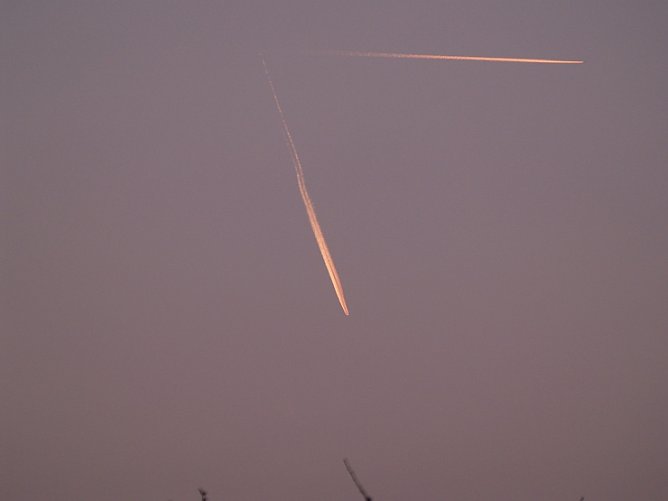 Komet oder UFO? (Foto: nnz)