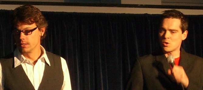 Sieber, Schmidtke in Nordhausen (Foto: nnz)