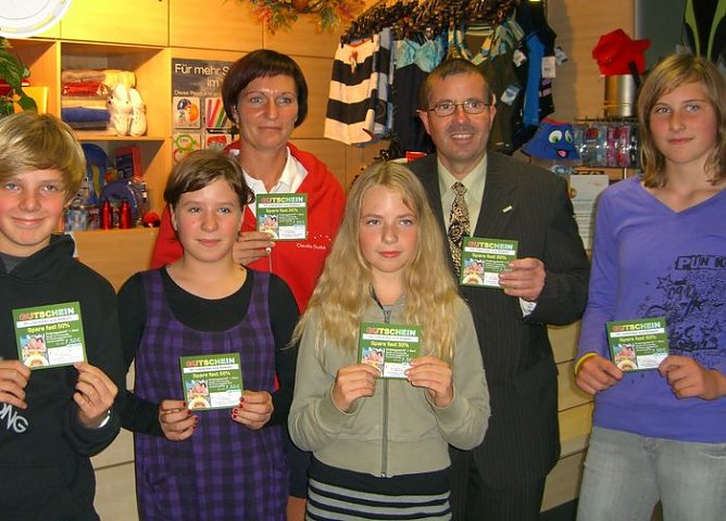 Gutscheine von der Kasse (Foto: privat)