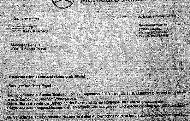 Das Schreiben (Foto: nnz)