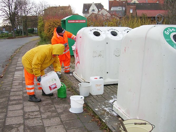 "Sauarbeit" (Foto: nnz)