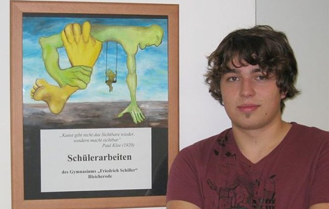 Plakat entworfen (Foto: sm) Plakat entworfen (Foto: sm)