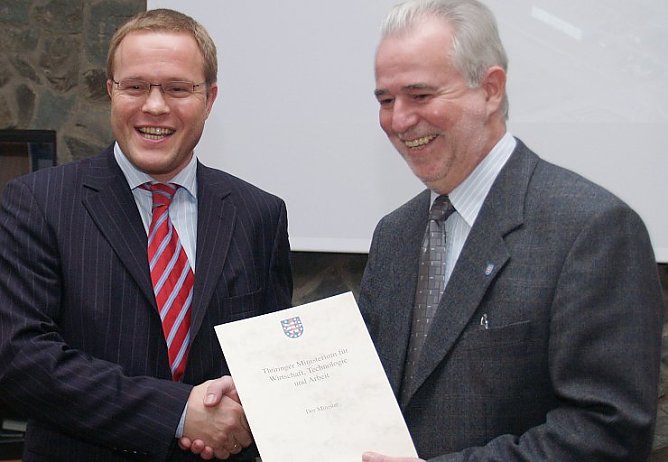 Peters, Reinholz (Foto: SBN)