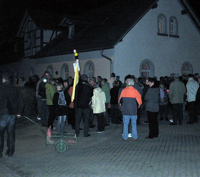 Protest Anfang Oktober (Foto: privat) Protest Anfang Oktober (Foto: privat)