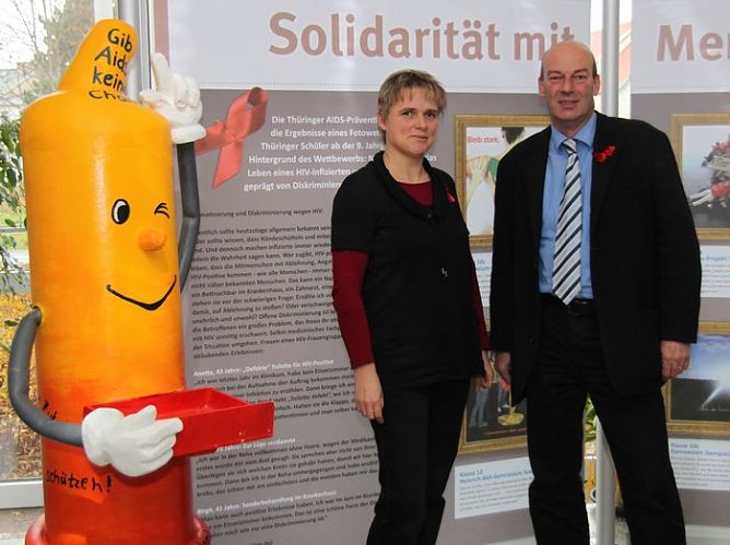 Kampf gegen Aids (Foto: J. Piper)