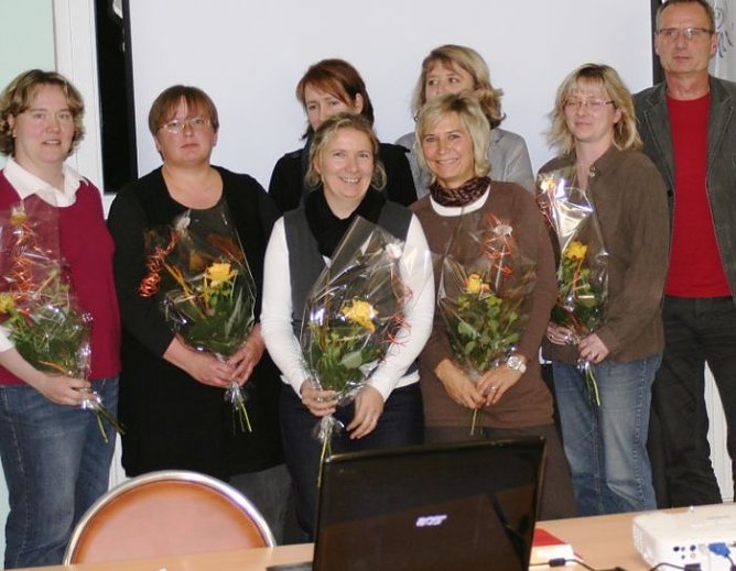 Vorstand und B&uuml;rgermeister (Foto: privat)