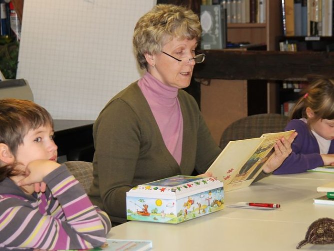 Vorgelesen (Foto: J. Piper)