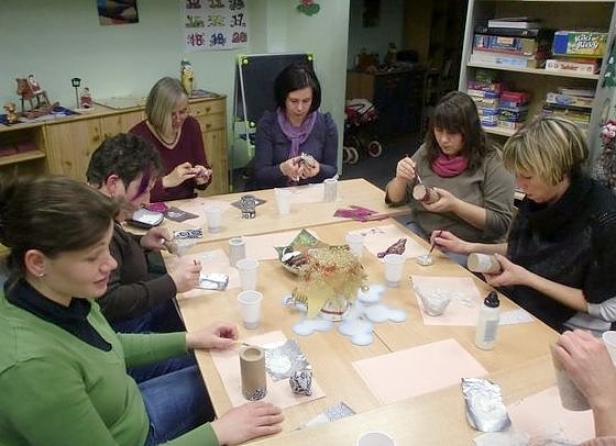 Gemeinsam gebastelt (Foto: privat)