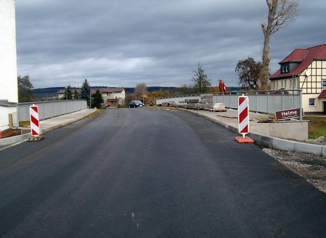 Neue Helmebr&uuml;cke (Foto: Gemeinde G&ouml;rsbach)