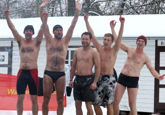 Anbaden (Foto: privat)