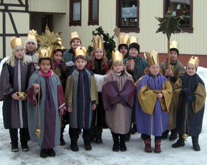 Gesungen und gesammelt (Foto: privat) Gesungen und gesammelt (Foto: privat)