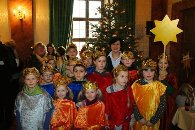 Sternsinger und Lieberknecht (Foto: privat)