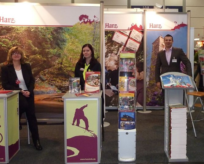 Messestand (Foto: privat) Messestand (Foto: privat)